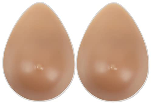 Vollence Una Coppia Di Protesi Per Seno In Silicone A Goccia Per Mastectomia Inserti Concavi Per Reggiseno da Riempimento