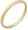 cai Damen Ring 925/- Sterling Silber Glänzend ohne Stein gelb 274270306V