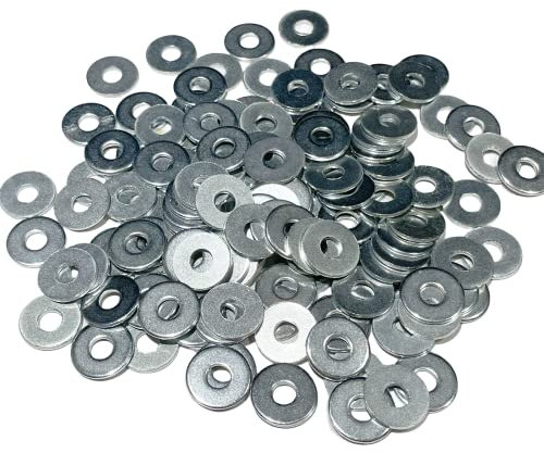 350 pcs Aluminum Pop Rivet Washers for 1/8 inch Diameter Rivets, Backup Blind Rivets Washer, 3.2 mm