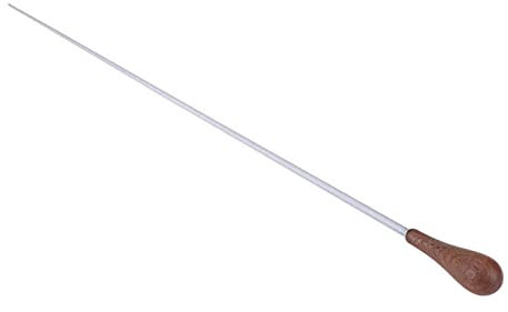 Bâton de Chef D'orchestre 12 Pouces 40 × 3 × 2 Manche en Bois Bâton de Chef D'orchestre pour Chef de Symphonie Accessoires de Directeur de Chœur