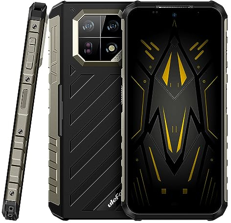 Ulefone Armor 22 PRO Outdoor Unlocked Mobile Phones, 64MP +64MP IR Night Vision, 16GB+128GB Android 13, 6.58 FHD+, 6600mAh 33W, IP68 Rugged SIM-Free Smartphone, Dual 4G/NFC/GPS/OTG/FM