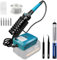 Kit de station de fer à souder numérique sans fil 100w Fer a souder sans fi 300-510℃ 5 pointes, fil à souder, Support de fer Batterie et Chargeur non Inclus 21v power
