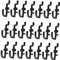 JECOMPRIS 150 Stk Haken Lagerregal Haken Für Steckbretter Garage Versorgungshaken Pegboard-tool-organizer Regalhaken Stecktafelhaken Regale Aus Metall J Socke Büro Rack-haken Plastik