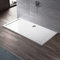 ELEGANT 1700 x 700 x 40 mm Stone Shower Tray + Waste Trap for Bathroom Shower Enclosure Shower Door Wetroom Durable Shower Cubicle Base - Rectangular