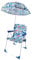 Shop SoftAir Sedia Mare con Ombrello Ombrellino Pieghevole per Bambino o Bambina Protezione Sole Raggi Uv Resistente