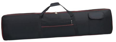 kowaku Tasche für elektronisches Keyboard mit 88 Tasten und Griffen, tragbar, verstellbare Schultergurte, 136x17x33cm