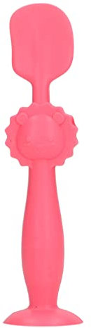 Baby Butt Cream, Applicator Soft Silicone Skin Friendly Suction Base Diaper Cream Spatula (Red