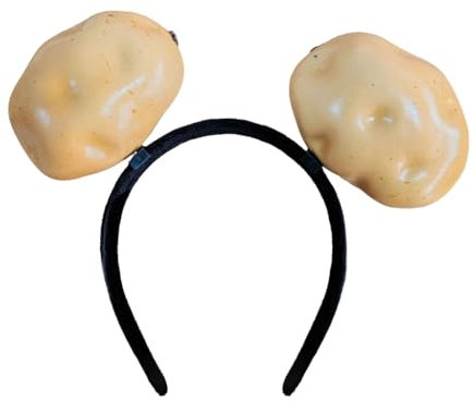 Ldabrye Realistischer Haarreif mit Obst-/Gemüse-Thema, kreativer Harz-Haarreif für Party und tägliches Outfit, Geburtstagsparty-Requisiten