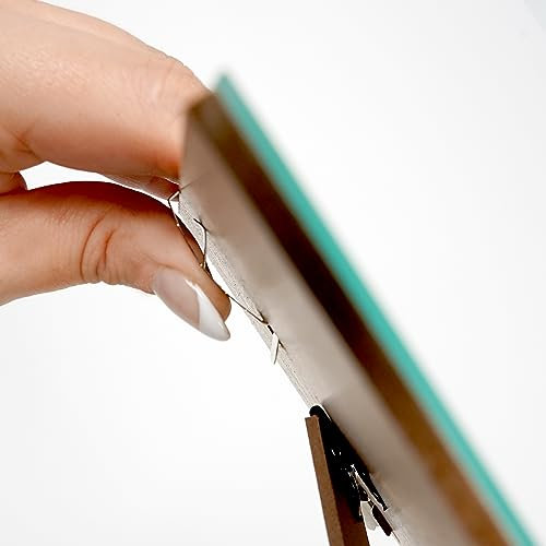 Mein Landhaus Rahmenlose Clip-Bilderrahmen - Vielseitige, günstige Lösung für Kunst, Fotos und Zertifikate - Verfügbar in vielen Größen mit Glas/Acrylglas und MDF-Rückwand (60x60cm (Acrylglas))