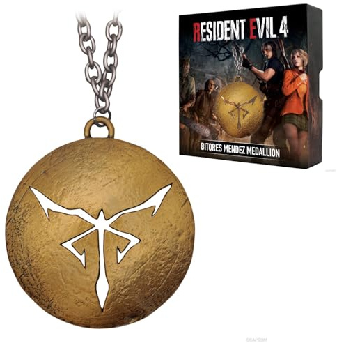 FaNaTtik Resident Evil Halskette Replik, Durchmesser: 75 mm, Metallisch