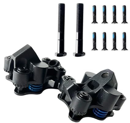 YiQinzcxg 2LOTS Long Board Electric Skateboards Federung Klammern Antishake Basis Für Verschiedene Gelände Geeignet