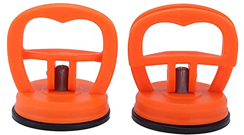 YUEYASHUX Lot de 2 ventouses de levage pour vitres, extracteur de vitres portatif, pinces de levage pour carreaux de verre, miroirs, appareils électroménagers, coques de voiture