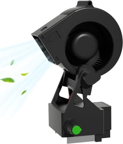 Goowafur Souffleur De Feuilles sans Fil - Souffleur Sec à 3800 Tours par Minute - Ventilateur sans Balais pour Nettoyage Voiture Bureau Maison Ordinateur Extérieur Camping