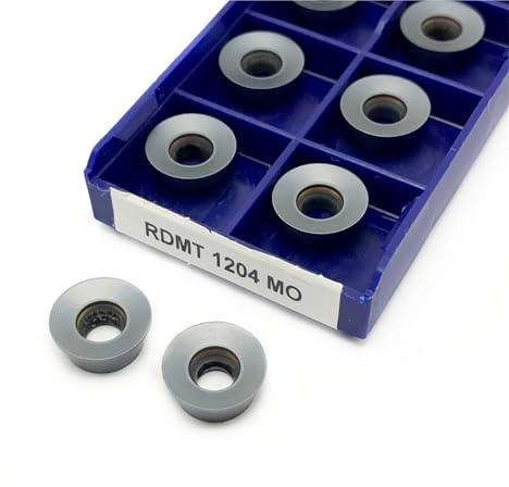 10 Stücke RDMT 1204 MO LT30 CNC Klinge RDMT10T3 MO LT30 Hartmetall Fräsen Insert Cutter Drehmaschine Werkzeug CNC RDMT Schneiden Werkzeug Wendeschneidplatten(RDMT 1204 MO LT30)