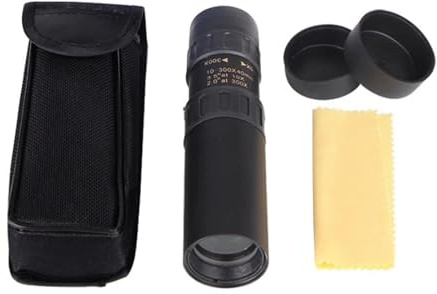 4K 10-300X40mm Monokular-Teleskop Super Telezoom Tragbares Mit Stativ + Clip for Outdoor-Sport(NO Tripod NO Clip)