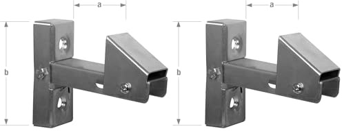 CQFD Arrêt automatique de portail mural (Lot de 2)