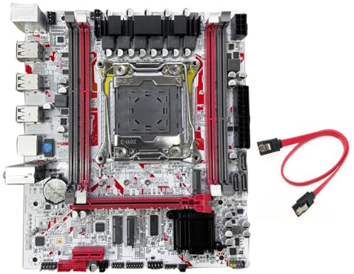 Awwertse X99 Motherboard LGA 2011-3 Gaming Desktop Support DDR3 HM55 Chip Chipset E5 2666/2673/2676/2678/2696 V3 CPU X99G757