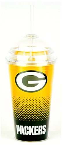 Forever Collectibles Green Bay Packers Fade NFL Tumbler (16 OZ.)