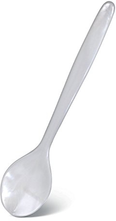 Emsa SUPERLINE Kunststoff Eierlöffel 36er Set Perlmutt Maße ca. L 142mm x B 30mm x T 15mm
