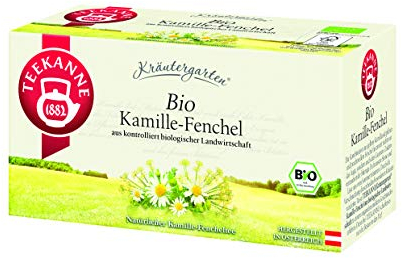 Teekanne ?sterreich Kr?utergarten Bio Kamille-Fenchel, 6er Pack (6 x 32 g)