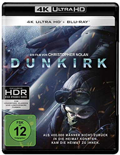 Dunkirk (4K Ultra HD + 2D Blu-ray) [Blu-ray]
