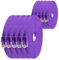 1m - Violett - 10 Stück - Cat.6 Flaches Netzwerkkabel Cat6 Flachkabel Ultra Flach Cat.6 Patchkabel 1000 Mbit/s Gigabit LAN (RJ45) Flach Slim Micro