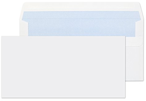Blake Purely Everyday DL 110 x 220 mm 80gsm Self Seal Envelopes (FL2882/500) White - Pack of 500