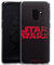 Slim Case extra dünn kompatibel mit Samsung Galaxy S9 Silikon Handyhülle transparent Hülle Star Wars Logo Fanartikel
