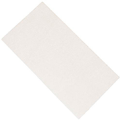 Adsamm® / 3 x fogli di feltro autoadesivo ultrasottile/Bianco / $size/rettangolare/feltro adesivo extra fine da 1.5 mm di spessore/pad protettivo per arredi