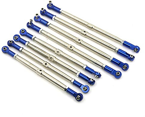 RC-Autozubehör Metall-Upgrade-Stösselstangen mit Gelenkköpfen Links Spannschloss für Traxxas 1/10 für EREVO 2.0 E-Revo Revo Summit 5319X 5338R