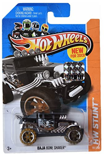 Hot Wheels Baja Bone Shaker, [Negro] Stunt 90/250