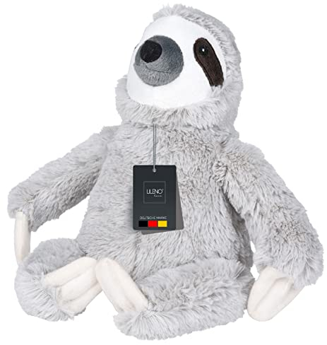 LILENO HOME Türstopper Tier als Faultier - hochwertiger Kinderzimmer Türstopper als Boden Tür Stopper Sack - Tiere Stoff Türstopper Boden als Türstopper Sack mit Sandfüllung