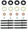 CANTONDZ Kit joint injecteur Kit de rondelle de joints d'injecteur Diesel 1.6 HDI 198185 Compatible avec Peugeot 207 307 Citroen C2 C3 Xsara 198299 1982A0 remplacement de joints d'injecteur