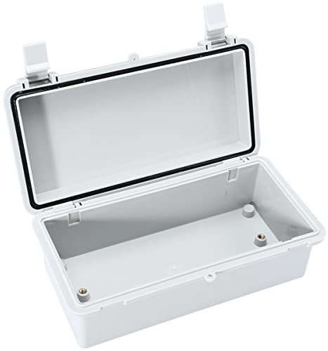 Boîte Jonction Extérieure Jonction Électronique En Plastique Charnières D'extérieur Coffret Electrique Etanche Exterieur Boîtier De Câble Imperméable Abdos Blanche
