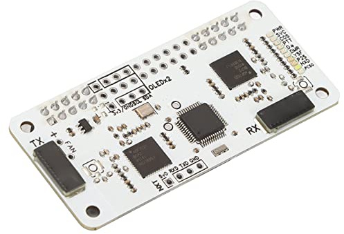MMDVM Duplex Hotspot Modul für Raspi Zero, 32 Bit Arm Prozessor, 10 mW HF Leistung, Kompatibilität für DMR, P 25, D Star, Große HF Reichweite, MMDVM Hotspot Erweiterungskarte
