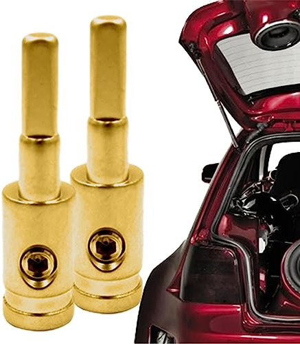Fukamou Auto Audio Wire Connectors,Brass Wire Terminals For Car Audio | Auto Wiring Terminals Car Speaker Distribution Block Amplifier Wire Connectors