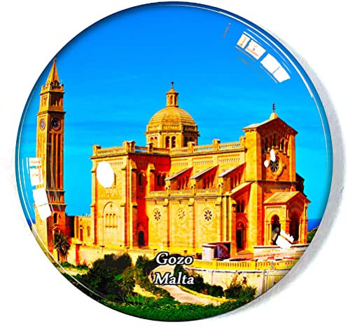 Gozo Malta Kühlschrankmagnet Kühlschrank Gefrierschrank Magnet Souvenir Dekoration Magnet Aufkleber Glas Basteln