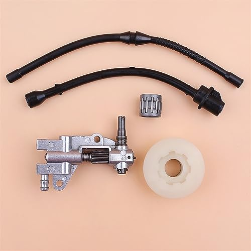 DUNLAP Kit de roulement de Tuyau de Carburant, Pompe à Huile, engrenage à vis sans Fin, adapté à la tronçonneuse Chinoise 4500 5200 5800 52cc 45cc 58cc, pièces de Rechange for scies à Essence