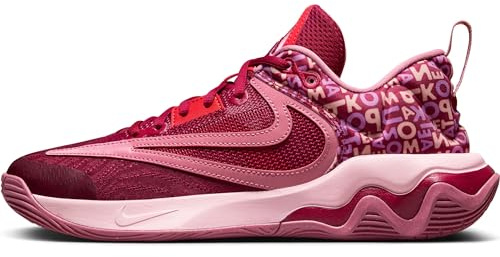 Nike Herren Giannis Immortality 3 Basketballschuh, Rot Noble Red Ice Peach Desert Berry, 45 EU