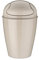 Koziol Schwingdeckeleimer Del XS, Mülleimer, Kunststoff, Recycled Desert Sand, 2 L, 1400121
