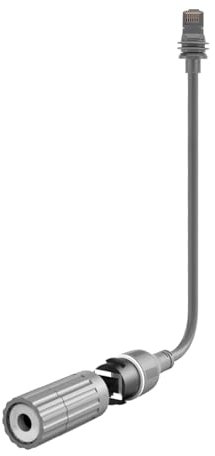 Adaptador Ethernet Cable SPX Enchufe a Adaptadores RJ45 para Satélite Rectangular Gen3 V3, Convertidor RJ45 Gen 3 de 1200Mbps, IP68 (2M)