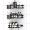 ZVZM Duschablage Ohne Bohren Ecke, Badezimmer Organizer 3 Stück, Shampoo Halterung für Dusche, Dusche Halterung Duschregal Ohne Bohren, Shower Shelf für Badezimmer, Küche.