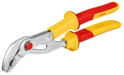 Bosch Professional Pinze a pappagallo VDE – 250 mm (certificate fino a 1.000 V, isolate con poliuretani termoplastici (TPU))