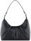 bugatti Mila kleine Schultertasche aus Kunstleder, Damen-Umhängetasche, schwarz