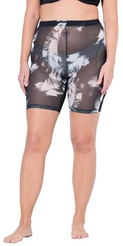 Ulla Popken Damen Strumpfpanty nachtblau 46+