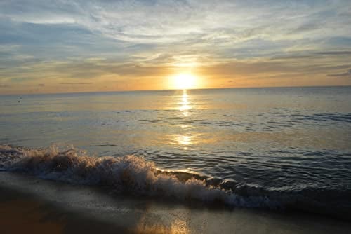 Hansepuzzle 25374 - Sonnenuntergang am Meer 2000 Teile | Natur Puzzle Mit Hochwertiger Aufbewahrung: Kartonbox und Wieder Verschließbarem Beutel | Maße: 90 x 60 cm