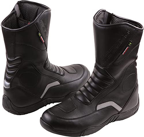 Modeka Blaker Stivali Moto (Black,41)