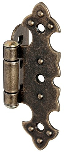 Möbelbänder Möbelband Möbelbänder Möbelscharniere Scharnier Türscharniere Alt Messing 77/25