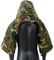 ROCOTACTICAL Sniper Ghillie Suit Foundation, Ripstop, Ghillie Viper Hood, Camouflage Sniper Coat (Woodland)