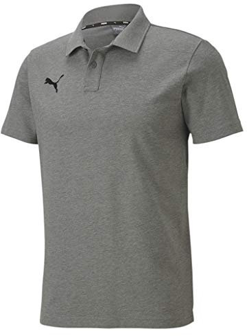 PUMA Herren teamGOAL 23 Casuals Polo Poloshirt, Medium Gray Heather, L